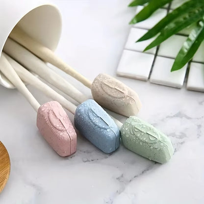 4-Pack Portable Toothbrush Head Covers, Travel Toothbrush Protective Cases
