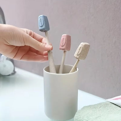 4-Pack Portable Toothbrush Head Covers, Travel Toothbrush Protective Cases